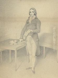Portrait Of Henry Grattan by Alexander Pope