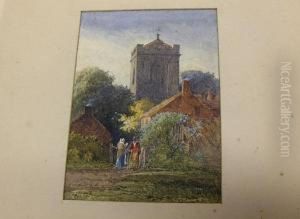 A Worcestershire Church by Henry Martin Pope