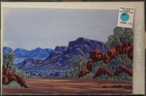 (lot Of 3) Framed Watercolors - view 1