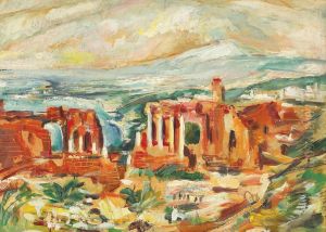 Teatrul Grecesc Din Taormina by Elena Popea