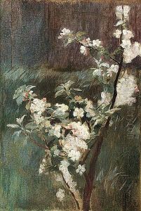 Kwitnaca Jablon by Tadeusz Popiel