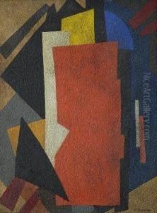 Composizione Cubo-suprematista by Lyubov Popova