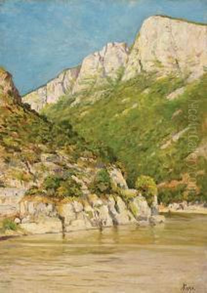 Peisaj La Dunare - view 1