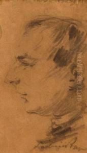 Profil De Barbat by Sabin Popp