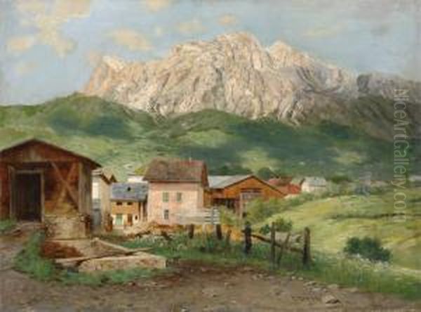 Ansicht Von Schlern Bei Bozen. - view 1