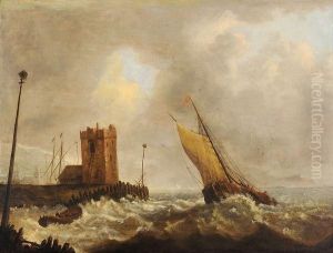 Bateau Aux Abords D'une Jetee