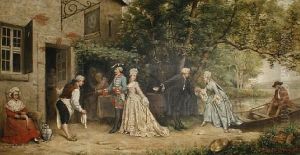 An Afternoon Outing by Emile Porcheron