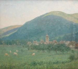 Matin A Nans Sous Sainte Anne, Doubs by Oswald Poreau