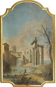 Paesaggio Con Rovine by Andrea Porta