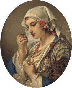 La Belle by Jan Frans Portaels