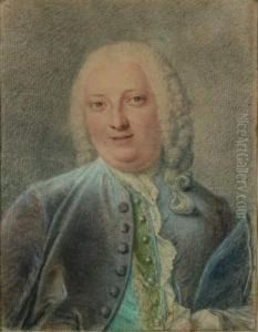 Louis Francois Roussel, Marquis De Courcy by Jacques-Andre Portail