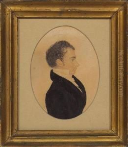 A Portrait Of A Gentleman by Rufus Porter