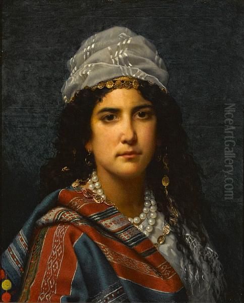 The Gypsy Girl by Jan Frederik Pieter Portielje