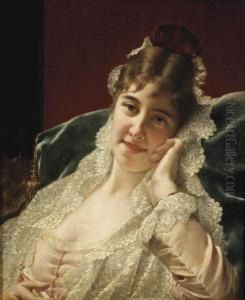 An Alluring Glance by Jan Frederik Pieter Portielje