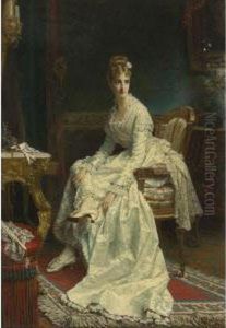 Before The Ball by Jan Frederik Pieter Portielje