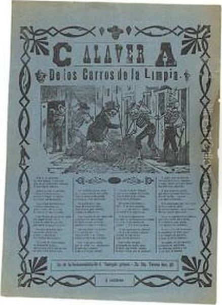 Calavera De Los Carros De La Limpia. - view 1