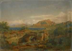 Sudliche Landschaft by Eduard Wilhelm Pose