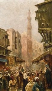Orientalische Szene by Felix Possart