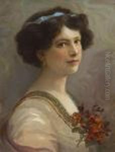 Damenbildnis by Rudolf Possin