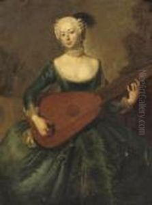 Portrait Of Eleonore Freifrau Von Keyserlingk Portrait Of Eleonore Freifrau Von Keyserlingk