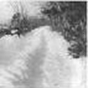 A Winter Path by William B. Post