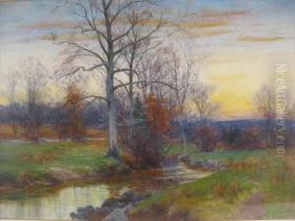 Landscape At Dusk - view 1