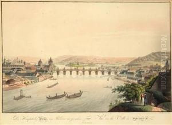 A View Of Charles Bridge From Letna - view 1
