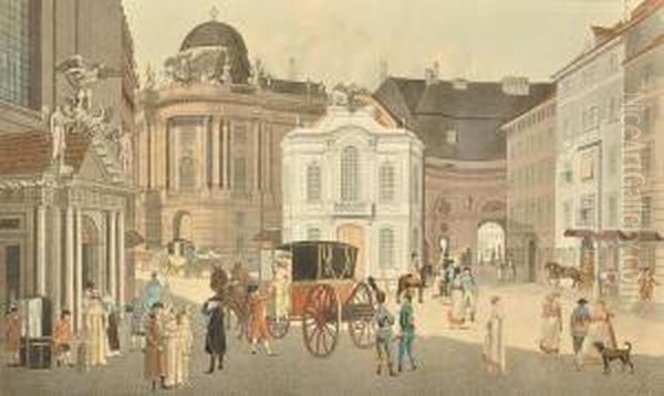 Michaelerplatz In Vienna - view 1