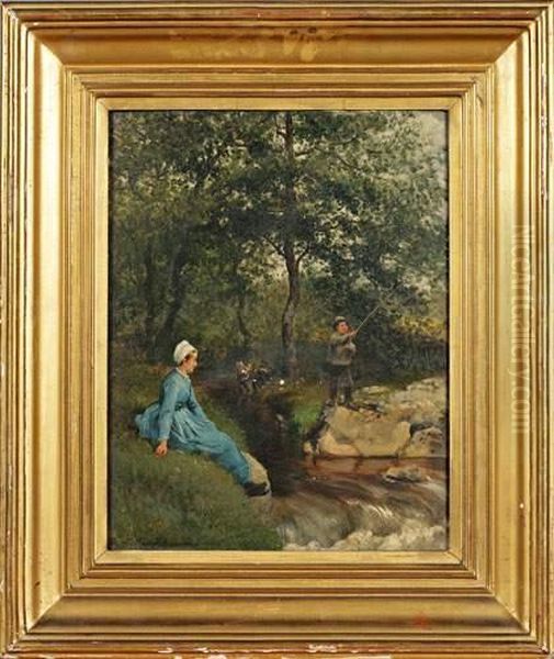 < Scene De Peche >. - view 1