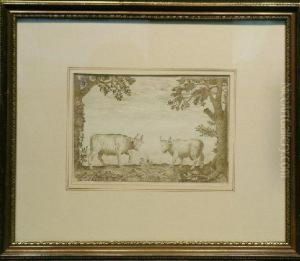 Ox And Cow by Ja Jos Poudreau