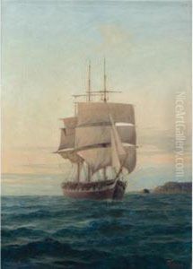 Triple-masted Ship by Ioannis Poulakas