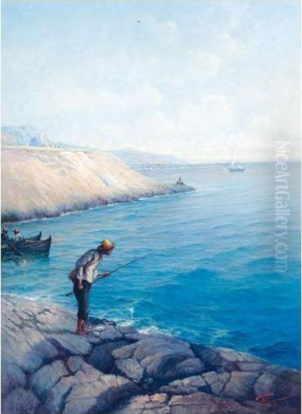 The Young Angler - view 1