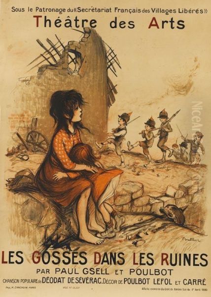Plakat: Les Gosses Dans Les Ruines - view 1