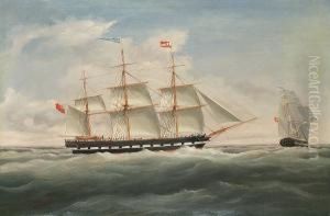 The 3-masted Merchantman 'ann Mitchell'