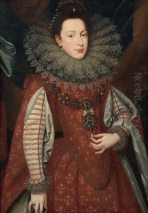 Ritratto Di Dama Dicorte by Frans Pourbus the younger