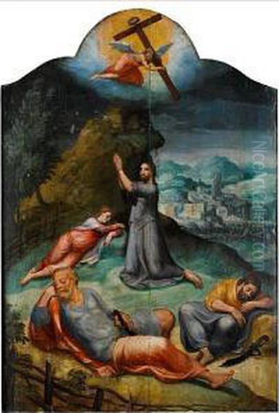 Christ In The Garden Of Gethsemane - view 1
