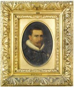 Portrait Of A Nobleman, Head And Shoulders by Pieter Pourbus