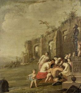 Scene Animee A L'antique