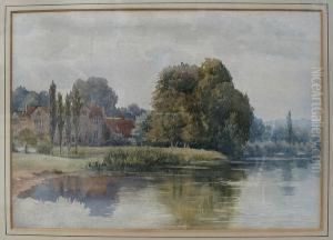 Bisham Abbey From The Vicarage Garden Bisham Abbey From The Vicarage Garden