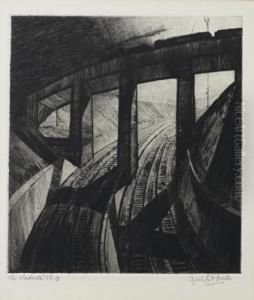 The Viaduct by Cyril E. Power