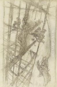 Construction Workers - A Study by Cyril E. Power