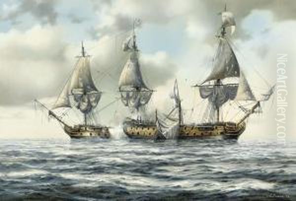 Droits-de-l'homme
And The British Frigates - view 1