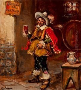 Mosquetero En La Bodega Del Castilla by Emilio Poy Dalmau