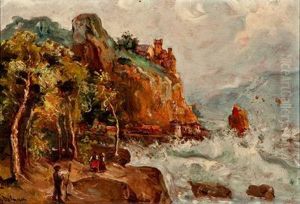 Costas De Irlanda, Castillo Del Drake by Emilio Poy Dalmau