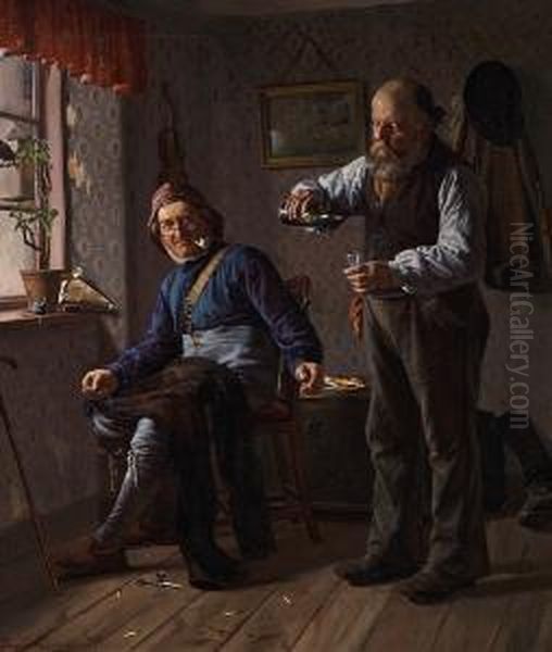 Interior With Two Fishermen - view 1
