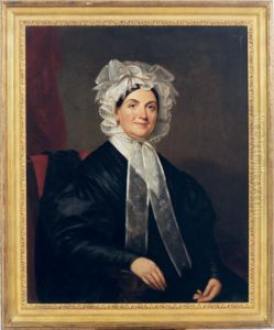 Portrait Of A Lady, Wearing A Lace Bonnet