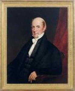 Portrait Of A Man Sitting In An Armchair