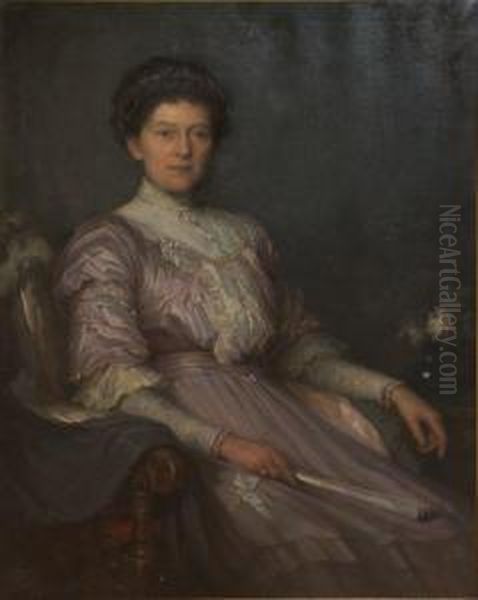 Portrait De Femme Assise - view 1