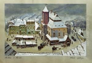 Ratusz I Rynek by Ryszard Prauss