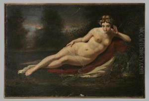 "liegende Venus"
Ol/leinwand, Monogrammiert, 39x58 Cm by Hermann Prell